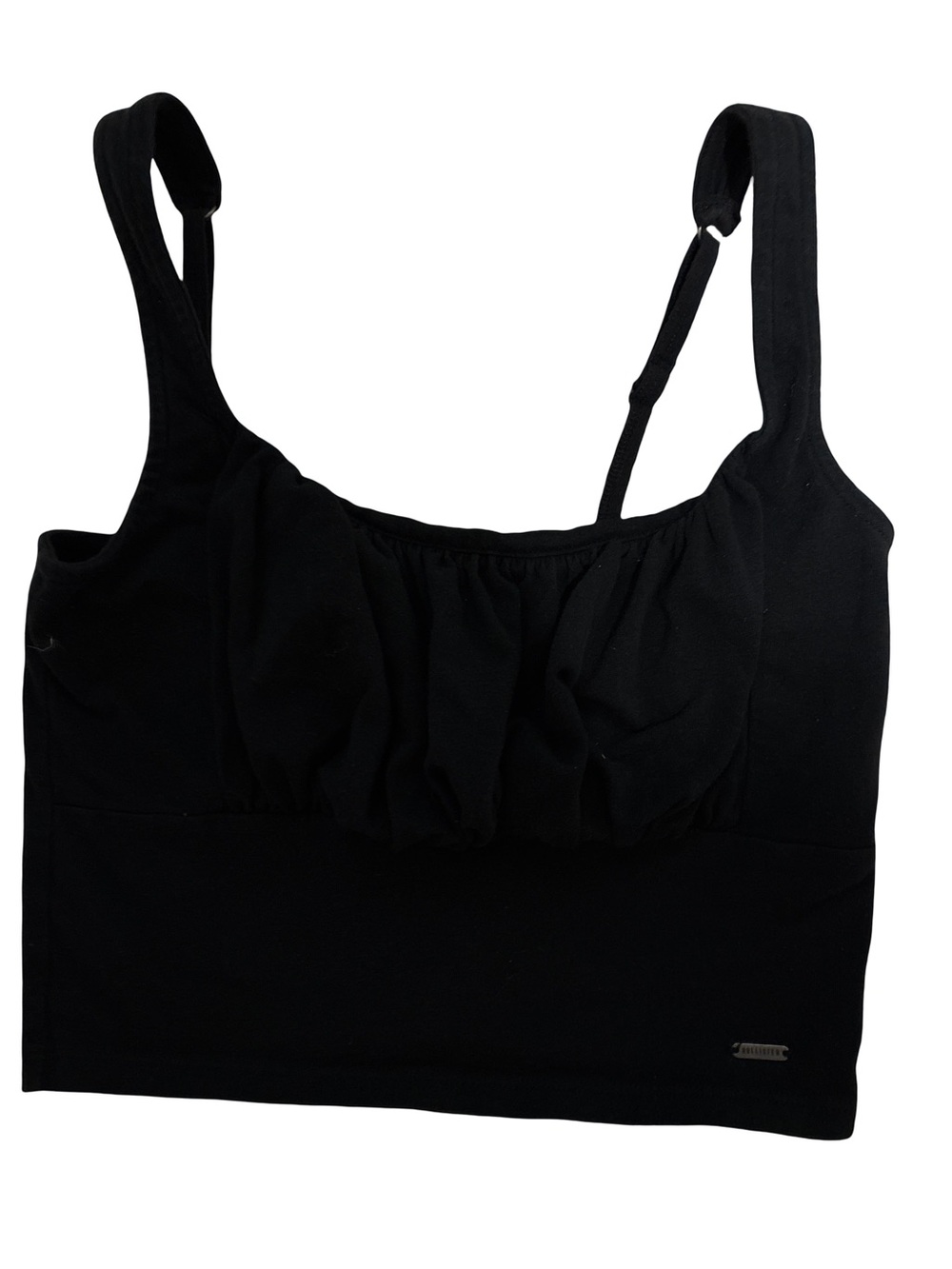 Hollister Black Ruching Bralette Tank